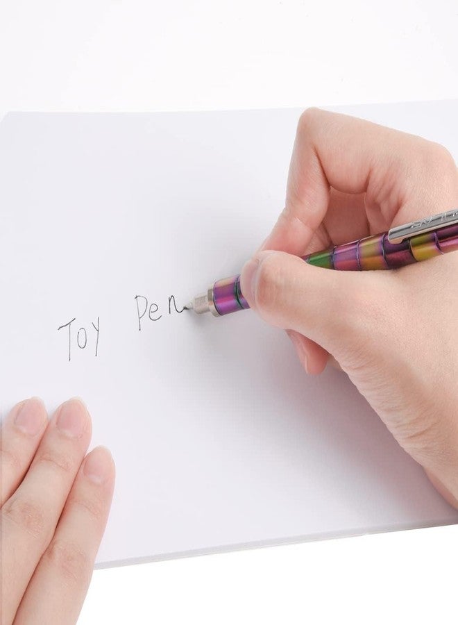 CREWLA Magnetic Pen, Fidget Pen, Decompression Magnetic Toy Pen Fidget Cool Gadgets Toys Gifts for Kids, Boy, Girls, Friends (Rainbow) - Image 4